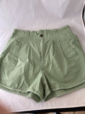 Light green high-waist Free People shorts